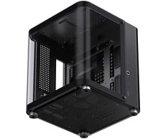 Jonsbo TK-1 2.0 Micro-ATX kompiuterio korpusas, Tempered Glass – juodos spalvos
