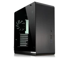 Jonsbo UMX4 Window Midi-Tower, grūdintas stiklas - juoda