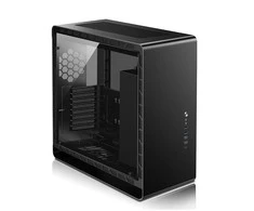 Jonsbo UMX6S E-ATX Midi-Tower, Tempered Glass – juodos spalvos