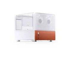 Jonsbo V12 kompiuterio korpusas, mini bokštas, Micro-ATX – baltas