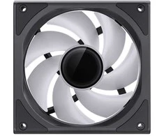 Jonsbo ZK-120B ARGB PWM korpuso ventiliatorius, 120mm, 3er-Pack – juodos spalvos