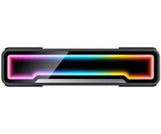Jonsbo ZK-120B ARGB PWM korpuso ventiliatorius, 120mm, 3er-Pack – juodos spalvos