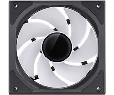 Jonsbo ZK-120BR ARGB Reverse Blade PWM korpuso ventiliatorius, 120mm, 3er-Pack – juodos spalvos