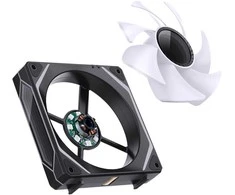 Jonsbo ZL-120B PWM ARGB korpuso ventiliatorius 3er Pack, – 120mm, juodos spalvos