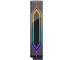 Jonsbo ZL-120BR PWM ARGB korpuso ventiliatorius 3er Pack, Reverse Blade – 120mm, juodos spalvos