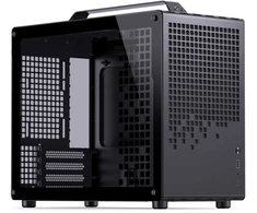 Jonsplus Z20 Micro-ATX kompiuterio korpusas, mit Tragegriff – juodos spalvos