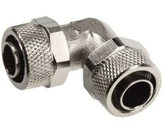 Kein Hersteller Adapteris 90 degrees 13/10mm to 13/10mm – nickel sidabrinis