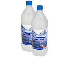 Kein Hersteller Destilliertes Wasser (DIN 13060, DIN 43530 &amp; EN 285) - 2x 1 Liter