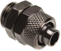 Kein Hersteller Tiesus G1/4 colio vidinis sriegis be gamintojo jungties su 11/8 mm nikelio juodumo jungtimi
