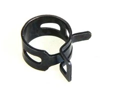 Kein Hersteller Hose clamp spring band 10 – 12mm – juodos spalvos