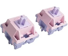 Klaviatūra AKKO Fairy Silent Switch, mechaniniai, 5-Pin, linear, MX-Stem, 50g – 45 vnt