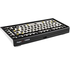 Ducky Tinker 75 Barebone žaidimų klaviatūra, RGB – juodos spalvos ANSI išdėstymas