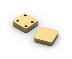 Klaviatūra Glorious Numpad Blank Badge - Gold