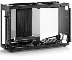 King Kits DAN Cases A4-SFX V4.1 - juodas + Alpenföhn Juodas Ridge - 120mm