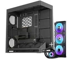 King Kits HAVN HS 420 VGPU PC-Gehäuse + PHANTEKS Glacier One 420D30 X2 DRGB AiO Wasserkühlung - 420mm, juodas