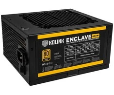 Kolink Enclave 80 PLUS Gold įkroviklis, modular - 600 Watt mit Kaltgerätekabel