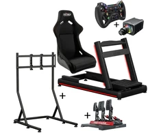 King Kits Simracing Bundle Sidabrinis