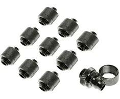 King Kits Wasseranschluss-Set 16/10mm - juodas