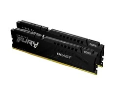 RAM KINGSTON 32GB 6000MT/s DDR5 CL36 DIMM rinkinys iš 2 FURY Beast Juodas