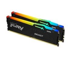 RAM Kingstonas | Fury Beast RGB | 32 komplektas (16GBx2) GB | DDR5 | 5600 MHz | PC/serveris | Registracijos Nr. | ECC Nr