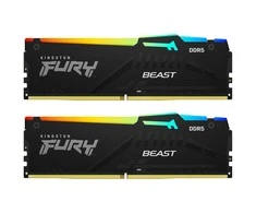 RAM Kingstonas | Fury Beast RGB | 32 komplektas (16GBx2) GB | DDR5 | 5600 MHz | PC/serveris | Registracijos Nr. | ECC Nr