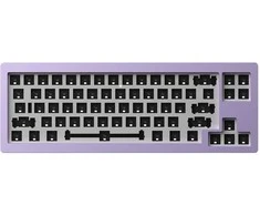Akko MonsGeek M7 VIA Barebone žaidmų klaviatūra, 65%, Hot-Swappable, RGB, ANSI išdėstymas - violetinės spalvos