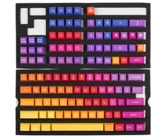 Klaviatūra Ducky Afterglow ABS Double-Shot Keycap Set, US išdėstymas