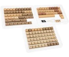 Klaviatūra Ducky Boba PBT Dye Sublimation Set – 133 Keycaps, ANSI-US-išdėstymas, ANSI-US-išdėstymas