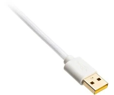 Klaviatūra Ducky Coiled Cable susuktas klaviatūros laidas – Baltas Edition