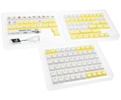 Klaviatūra Ducky Ducky x Fallout Keycap Set – 132 vnt, ANSI US išdėstymas