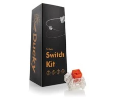 Klaviatūra Ducky Kailh Box Raudona Switches, mechaniniai, 3-Pin, linear, MX-Stem, 45g – 110 vnt
