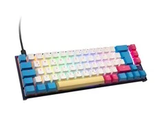 Klaviatūra Ducky Mecha SF Limited Dawn Edition, RGB LED – MX Silent Raudona