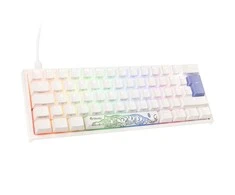 Klaviatūra Ducky Ducky One 2 Pro Mini Baltas Edition Klaviatūra žaidimams, RGB LED - Kailh Brown