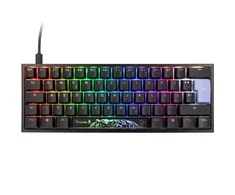 Klaviatūra Ducky Ducky One 2 Pro Mini Klaviatūra žaidimams, RGB LED - Kailh Baltas