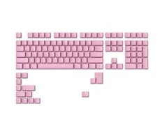 Klaviatūra Glorious GMMK ABS Doubleshot V2 USA Base Kit – rožinės spalvos