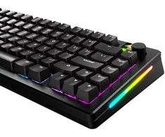 Klaviatūra Glorious GPBT Basics Keycaps, ANSI išdėstymas US, PBT, Dye-Sub – Classic Juodas