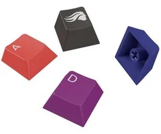 Klaviatūra Glorious GPBT Gradient Keycaps, ANSI išdėstymas US, PBT, Dye-Sub – Celestial Fire