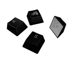 Klaviatūra Glorious GPBT su pašvietimu Keycaps, ANSI išdėstymas US, PBT, Dye-Sub – juodos spalvos