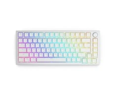 Klaviatūra Glorious Aura Keycaps – 145 Keycaps, US išdėstymas, baltos spalvos