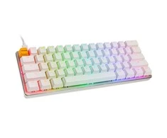 Glorious Klaviatūra Compact White Ice Edition GMMK-COM-BRN-W, ANSI US išdėstymas, Gateron Brown Switch
