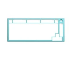 Klaviatūra Glorious GMMK PRO Top Frame – aqua mėlynas