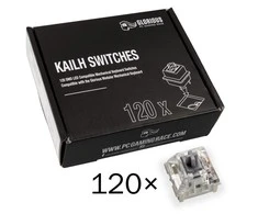 Glorious Speed Kailh Silver Switches klavišai klaviatūrai (120 vnt)