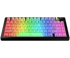 Klaviatūra Glorious Polychroma V2 Keycaps, ANSI išdėstymas (US), Polycarbonat, UV-Print – skaidrūs