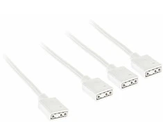 Kolink ARGB 1-3 splitter cable – 30cm, baltas