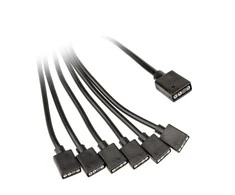 Kolink ARGB 1-6 splitter cable – 30 cm