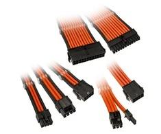 Kolink Core Adept Braided Cable Extension Kit – oranžinės spalvos