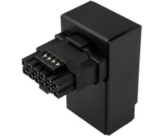Kolink Core Pro 12V-2×6 90 Degree Adapteris – Type 1, juodos spalvos