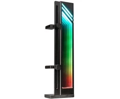 Vaizdo plokštė Kolink Core Pro Aluminum Infinity Mirror GPU Support – juodos spalvos