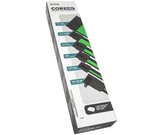 Kolink Core Pro Braided Cable Extension Kit 12V-2×6 Type 2 – Venom Žalias