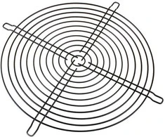 Kolink Fan Grille Classic, 200 mm – juodos spalvos